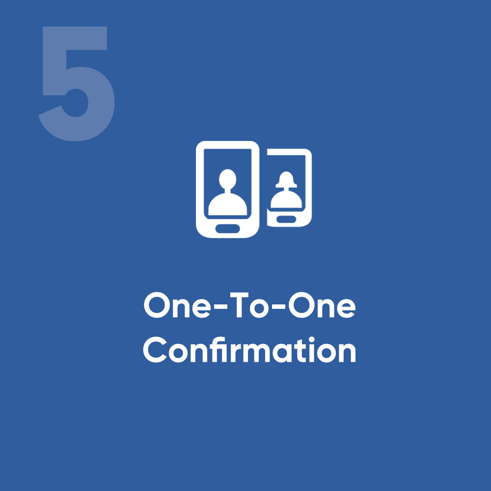 One-To-One confirmation